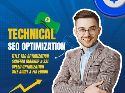 Technical SEO Optimization, Google Search Console, Analytics, and Indexing Optimization for 5 Page
