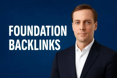 30 Foundation backlinks using white hat techniques.